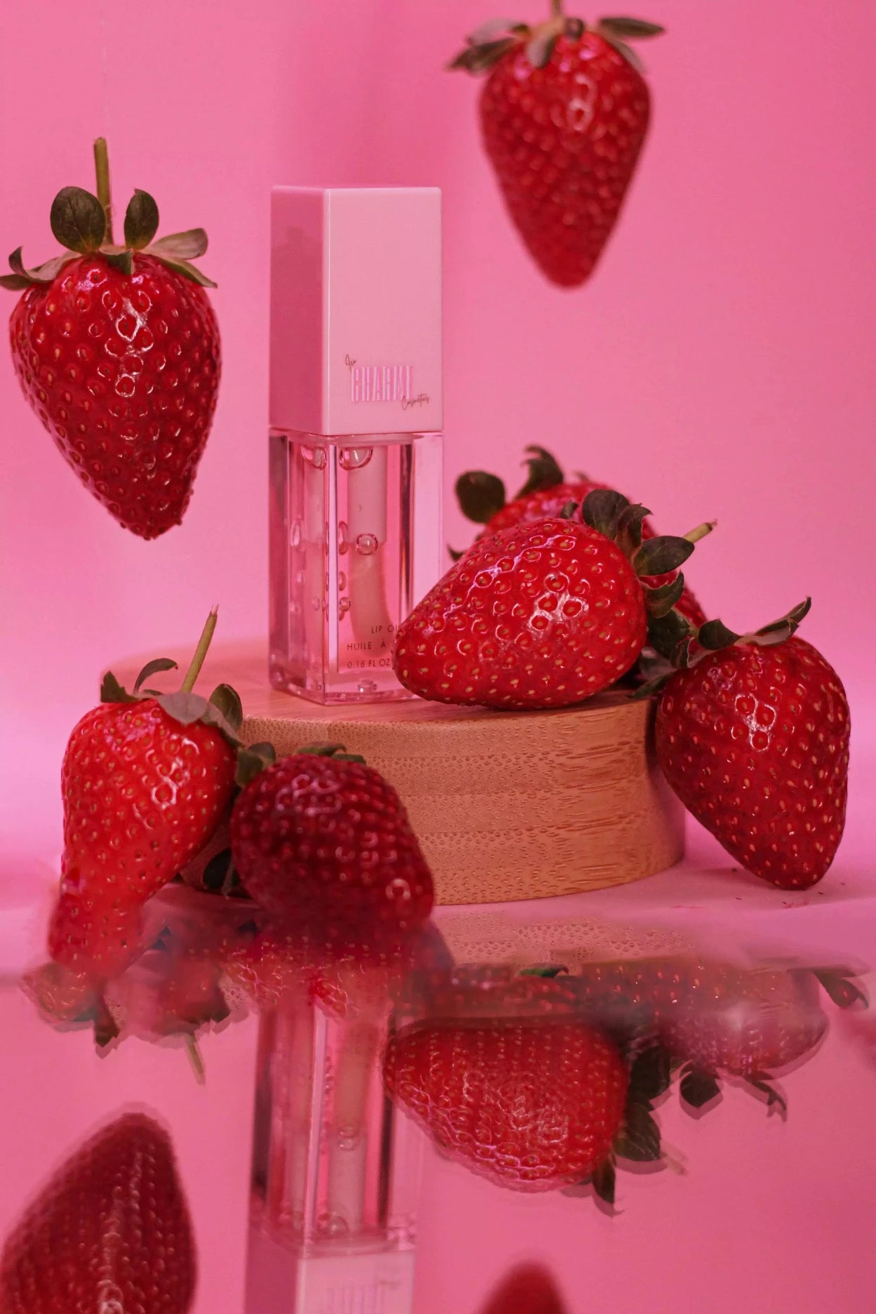 Ici charme strawberry lip oil in Lebanon